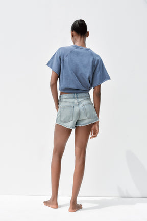 PLÜSCHGEWASCHENES SWEATSHIRT