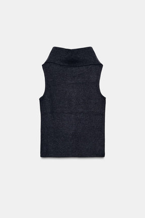 Weiches Rippstrick-Top