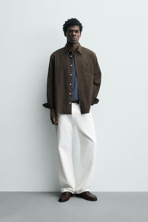 Textured Oxford Shirt