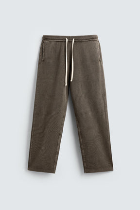 TEXTURED KNIT TROUSERS - Image 7