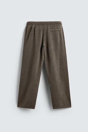 TEXTURED KNIT TROUSERS - Image 8