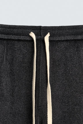 Textured Knit Trousers
