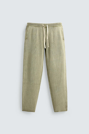 Textured Knit Trousers