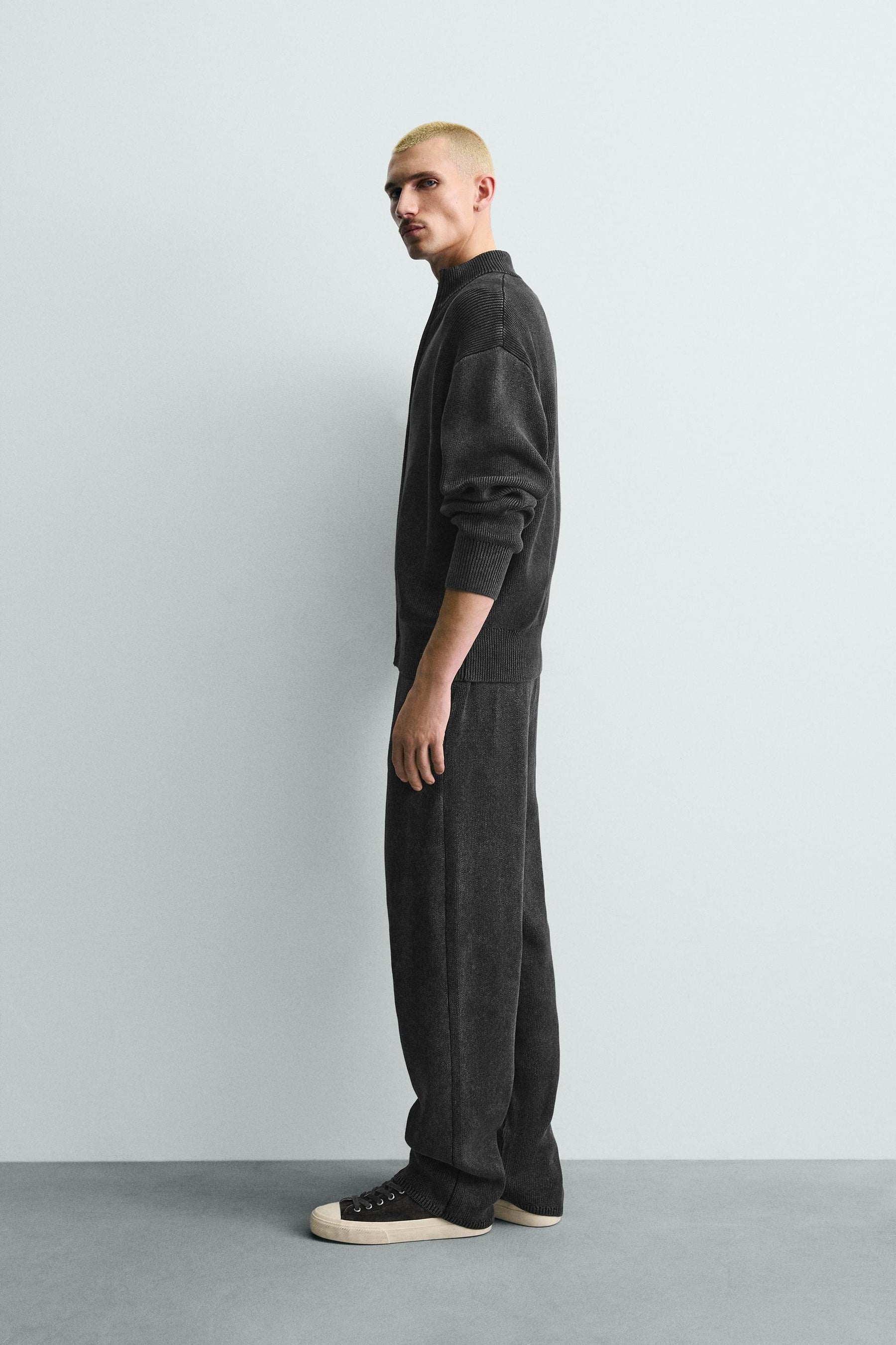 Textured Knit Cardigan