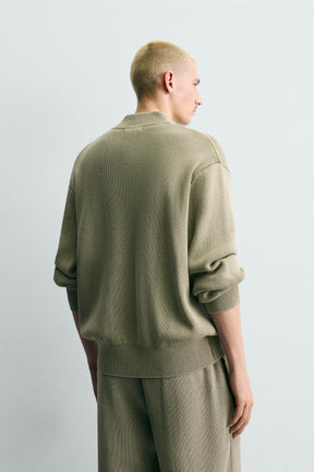 Textured Knit Cardigan