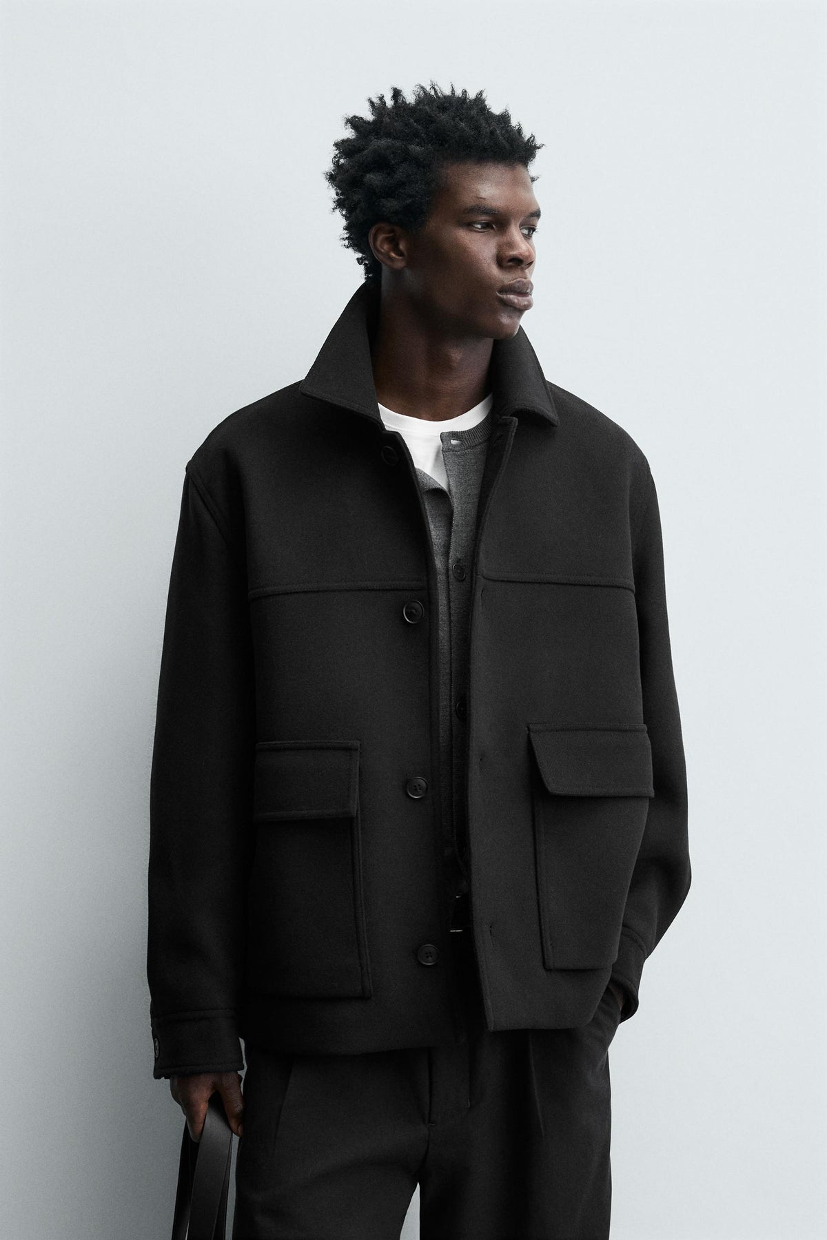 REGULAR FIT POCKET JACKET - Image 2
