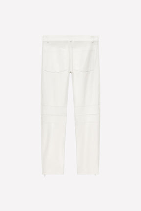 LEATHER BIKER TROUSERS LUDOVIC DE SAINT SERNIN x - Image 2