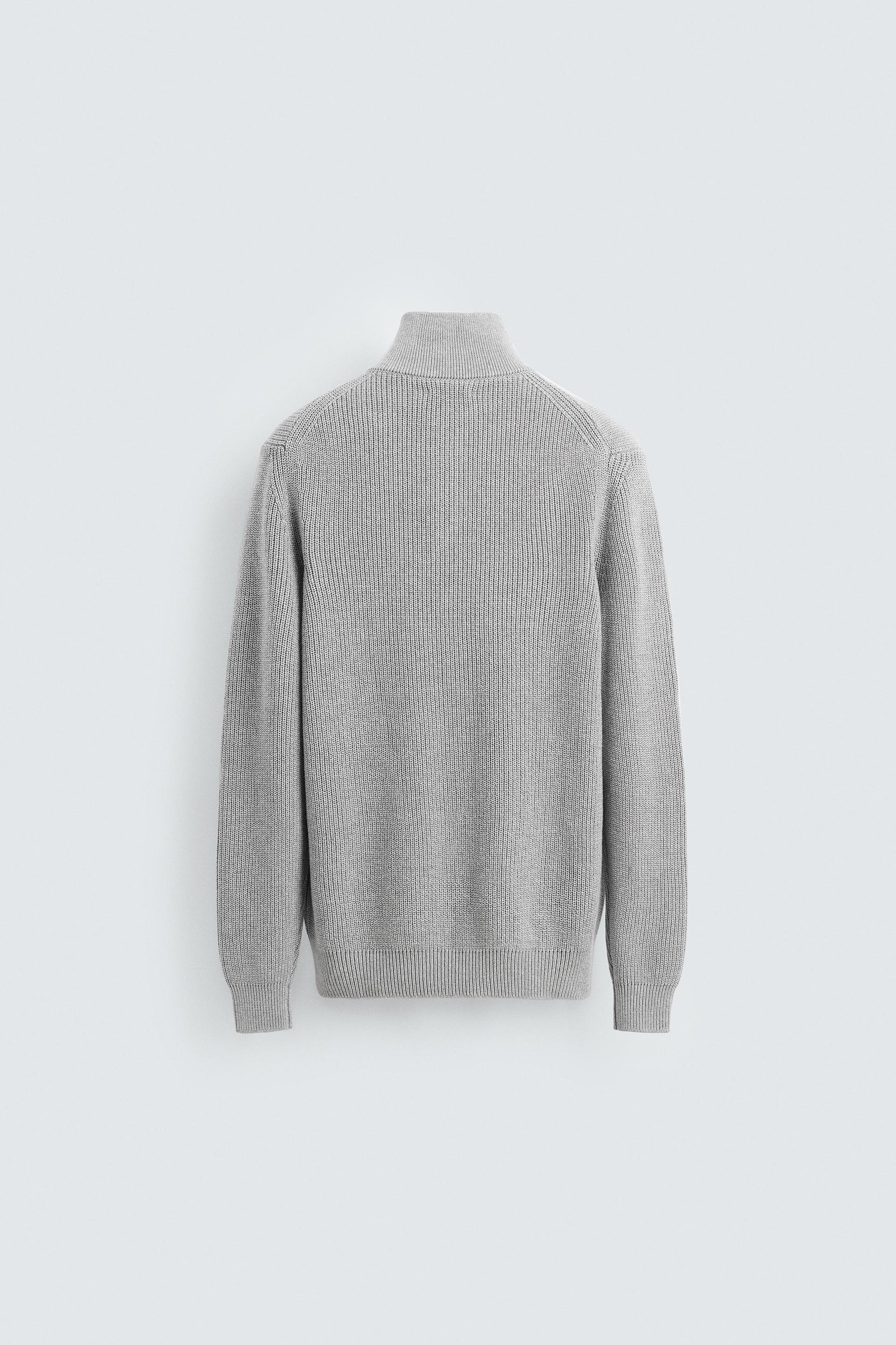 Zip Knit Pullover
