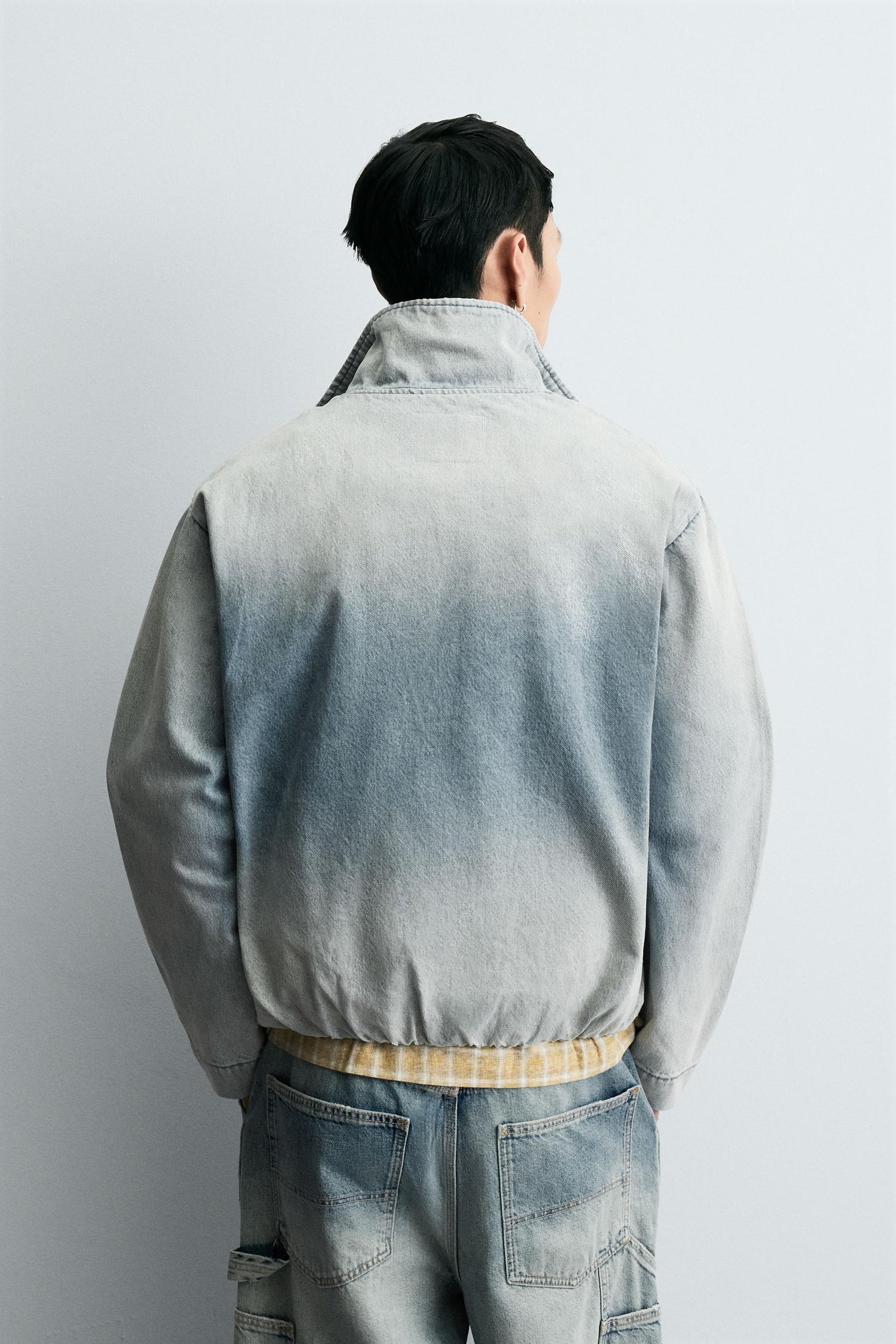WASHED DENIM JACKET - Image 3