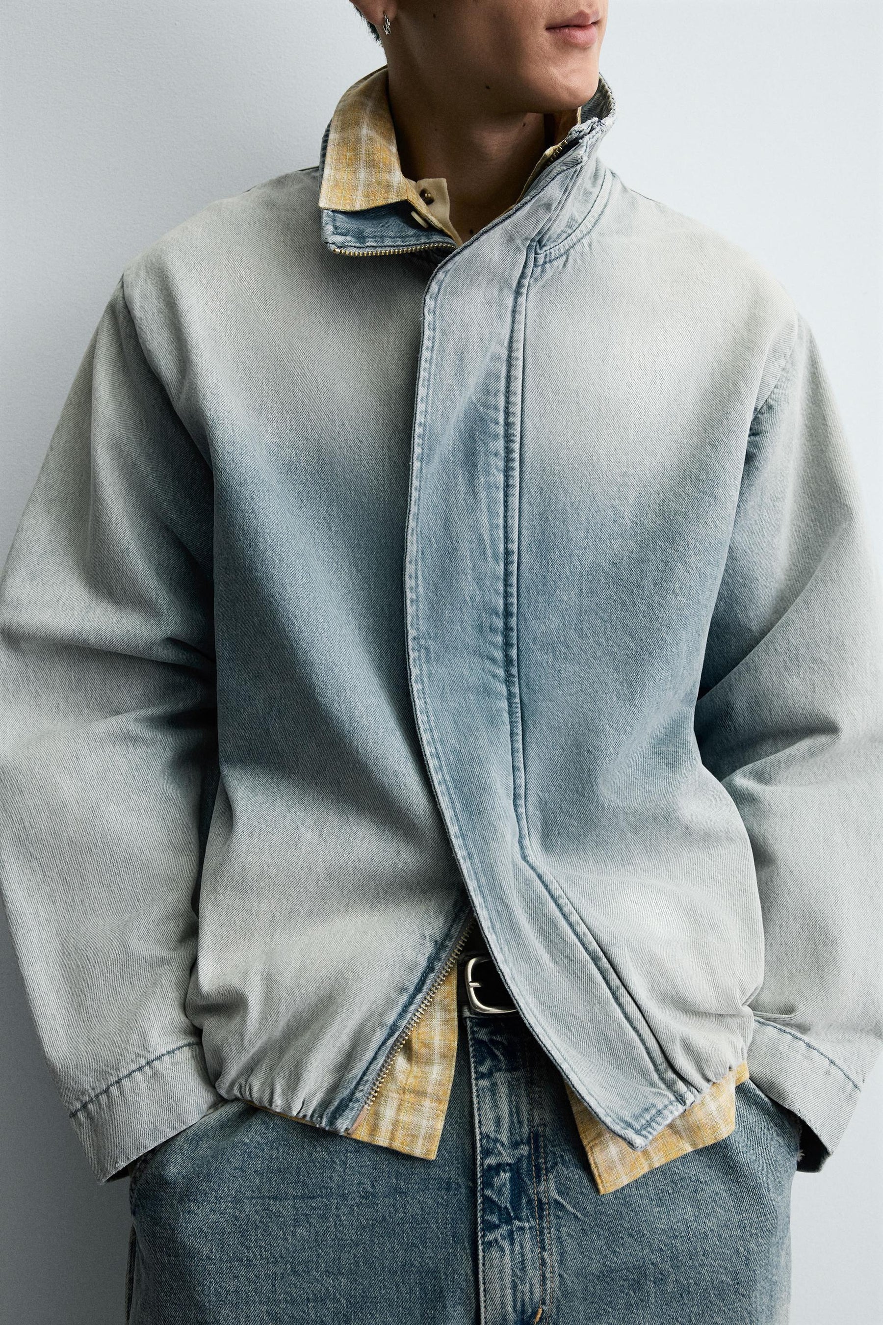 WASHED DENIM JACKET - Image 5