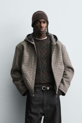 HORSE PRINT HOODIE JACKET - Image 2