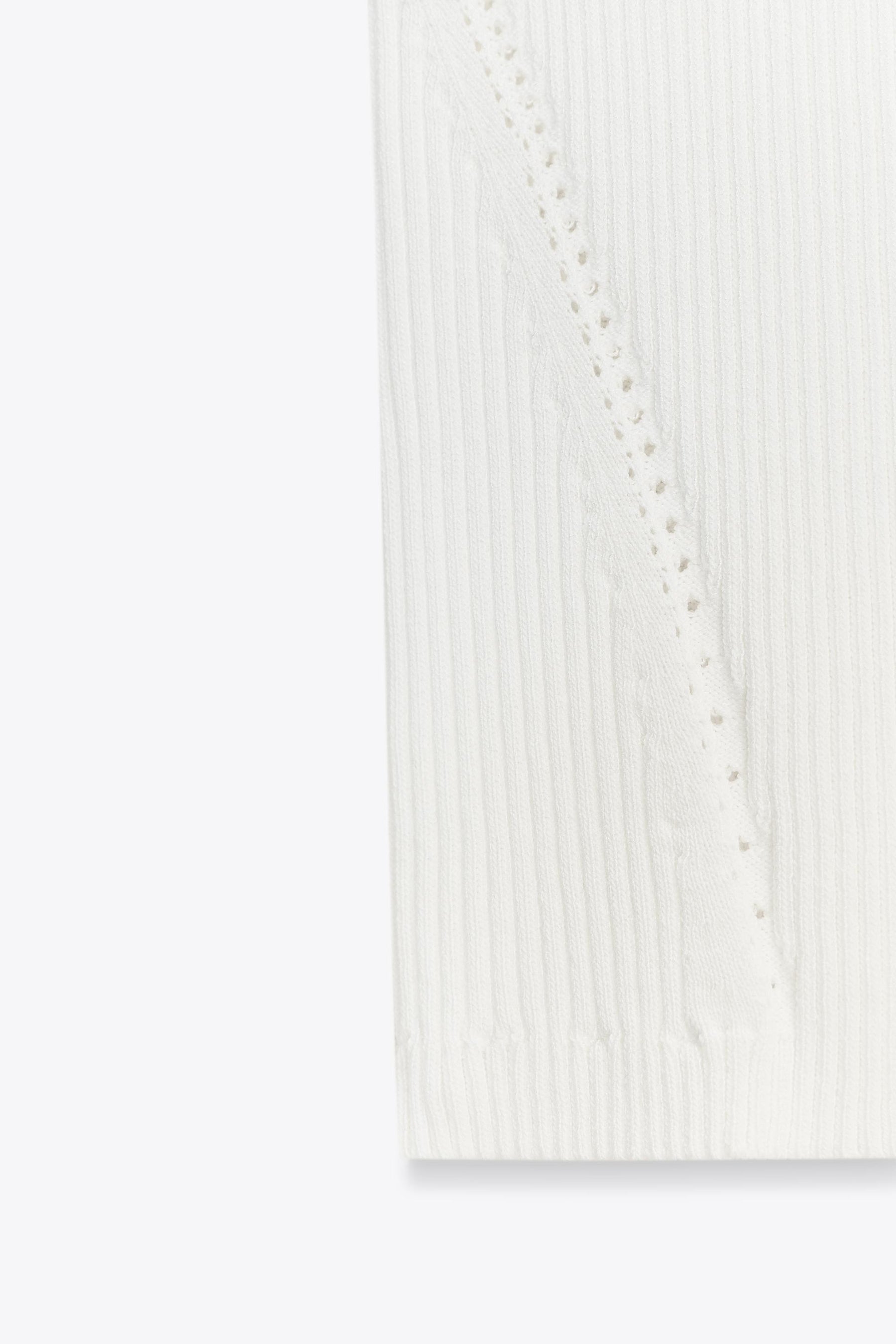 FITTED KNIT TOP - Image 6