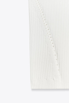 FITTED KNIT TOP - Image 6