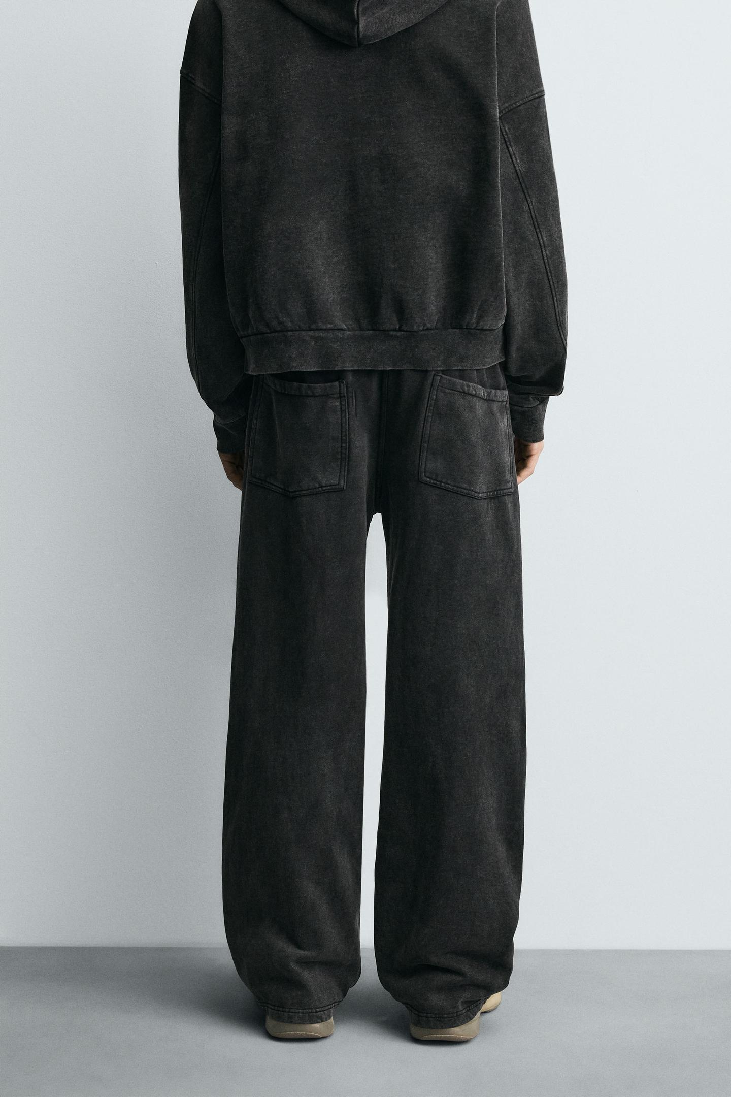 Gewaschene Jogginghosen