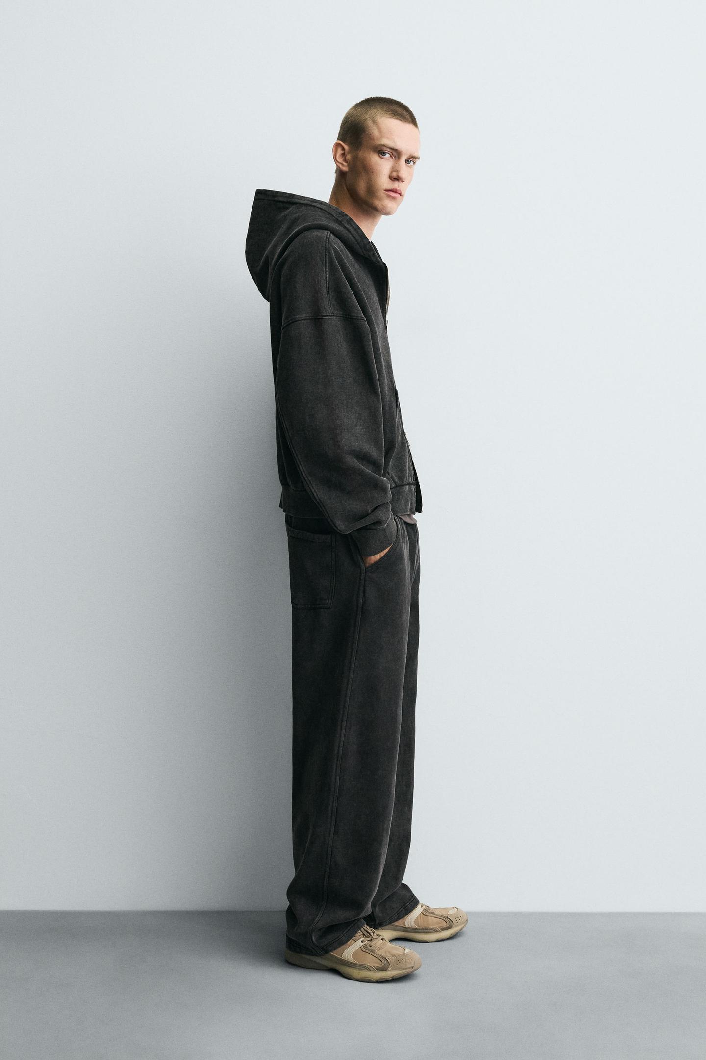 Gewaschene Jogginghosen