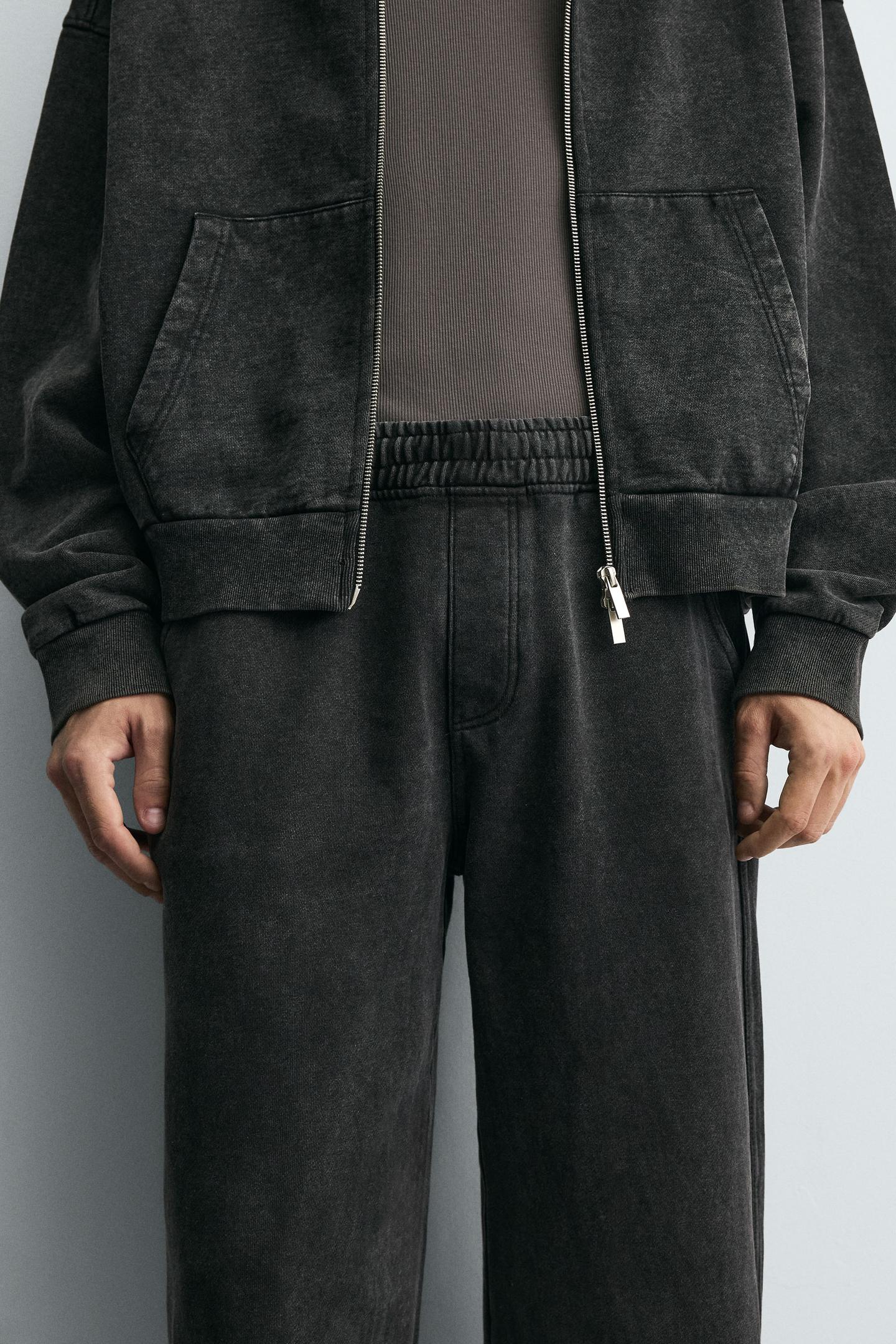 Gewaschene Jogginghosen