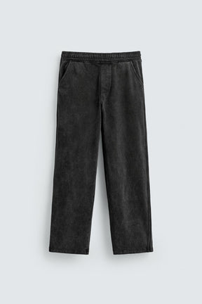 Gewaschene Jogginghosen