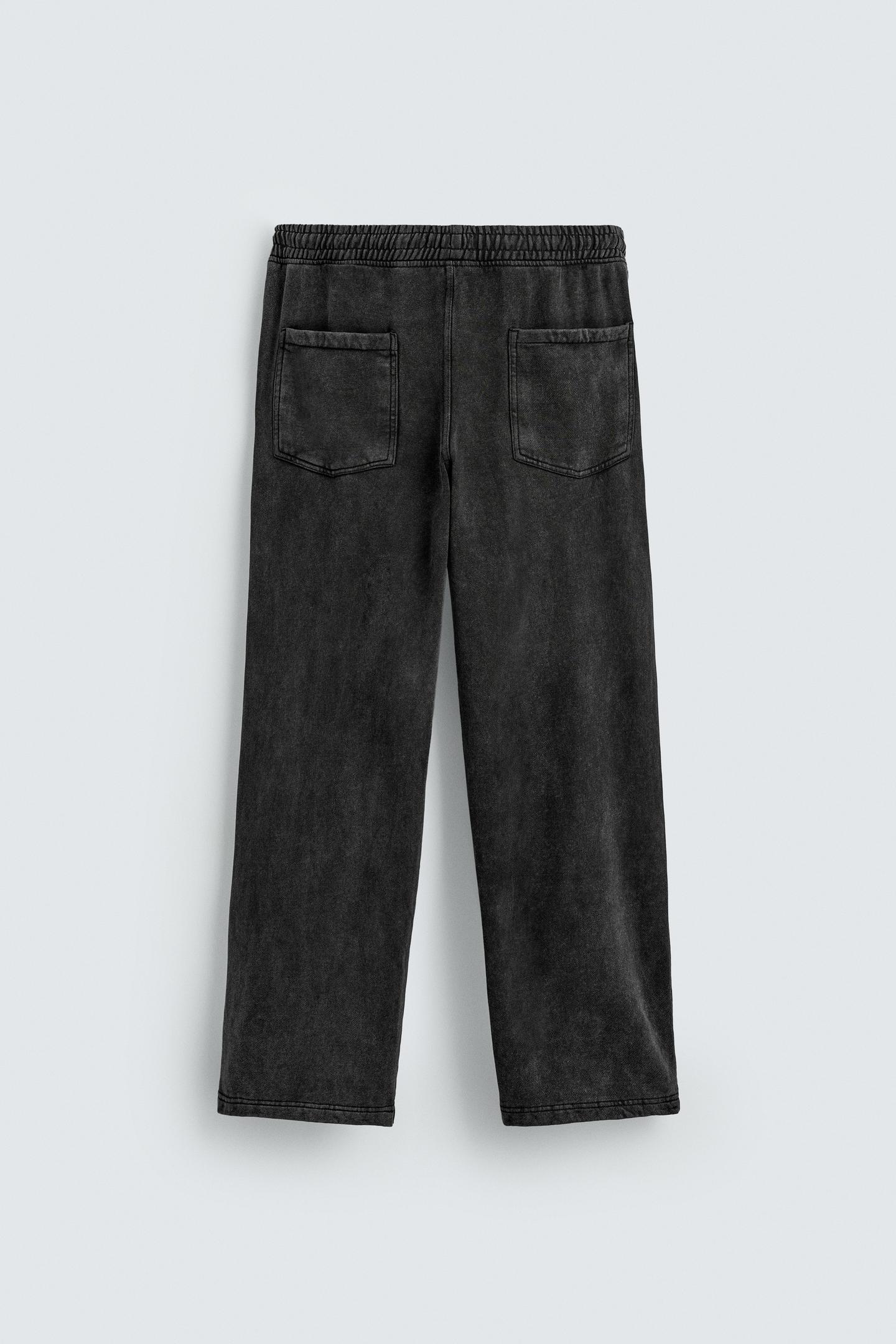 Gewaschene Jogginghosen