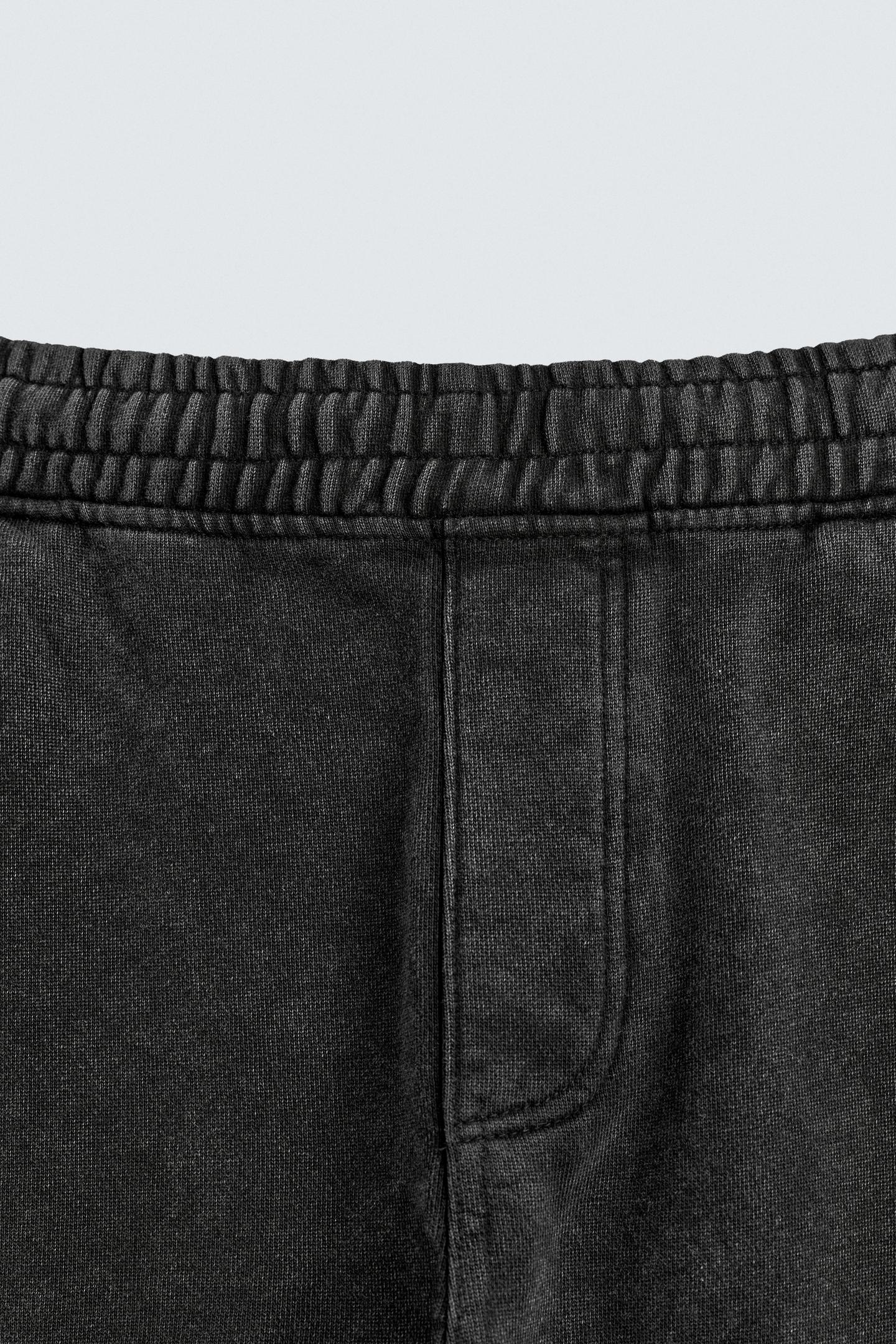 Gewaschene Jogginghosen