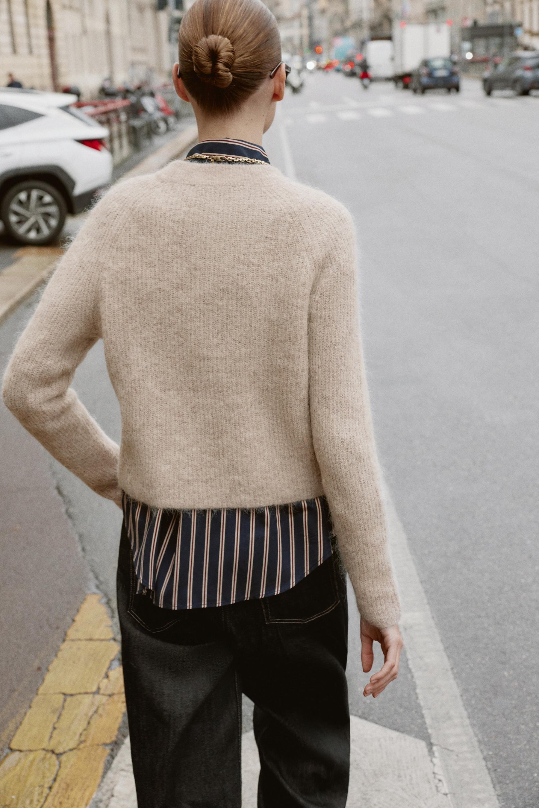 Woll-Alpaka-Pullover