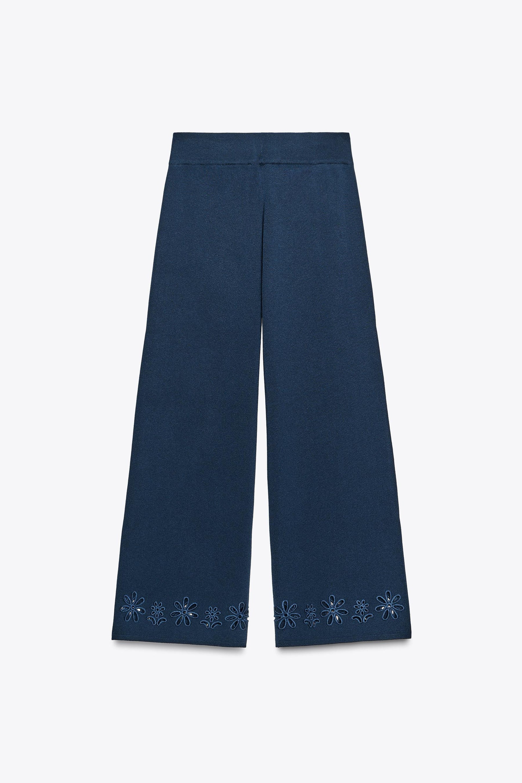 KNIT TROUSERS WITH CUTWORK EMBROIDERY - Image 5