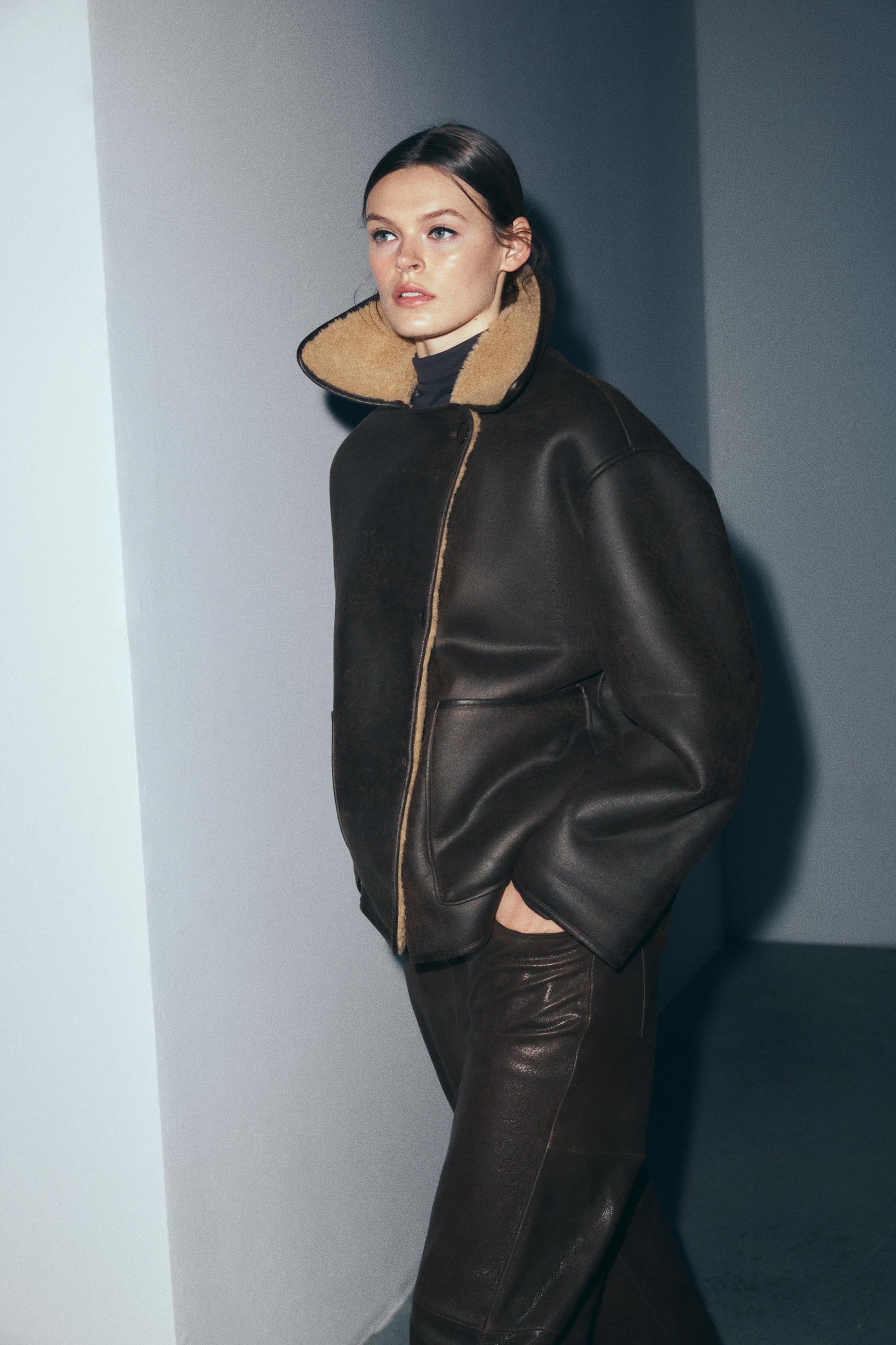 Doppelseitige Modejacke