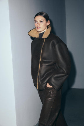 Doppelseitige Modejacke