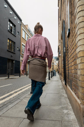 GESTREIFTES POPELINE-HEMD