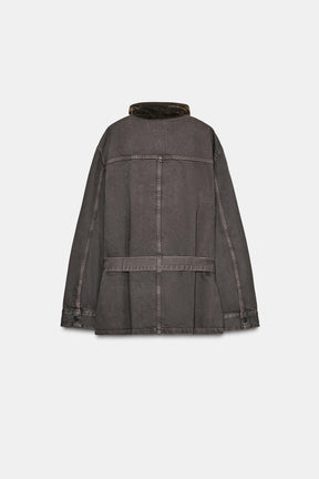 CORDUROY COLLAR JACKET - Image 7