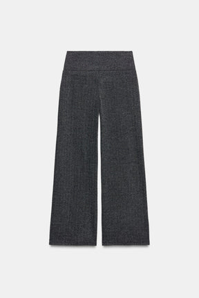 TWILL-HOSE MIT GERADEM BEINNEN