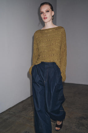 RIBBON KNIT SWEATER - Image 5