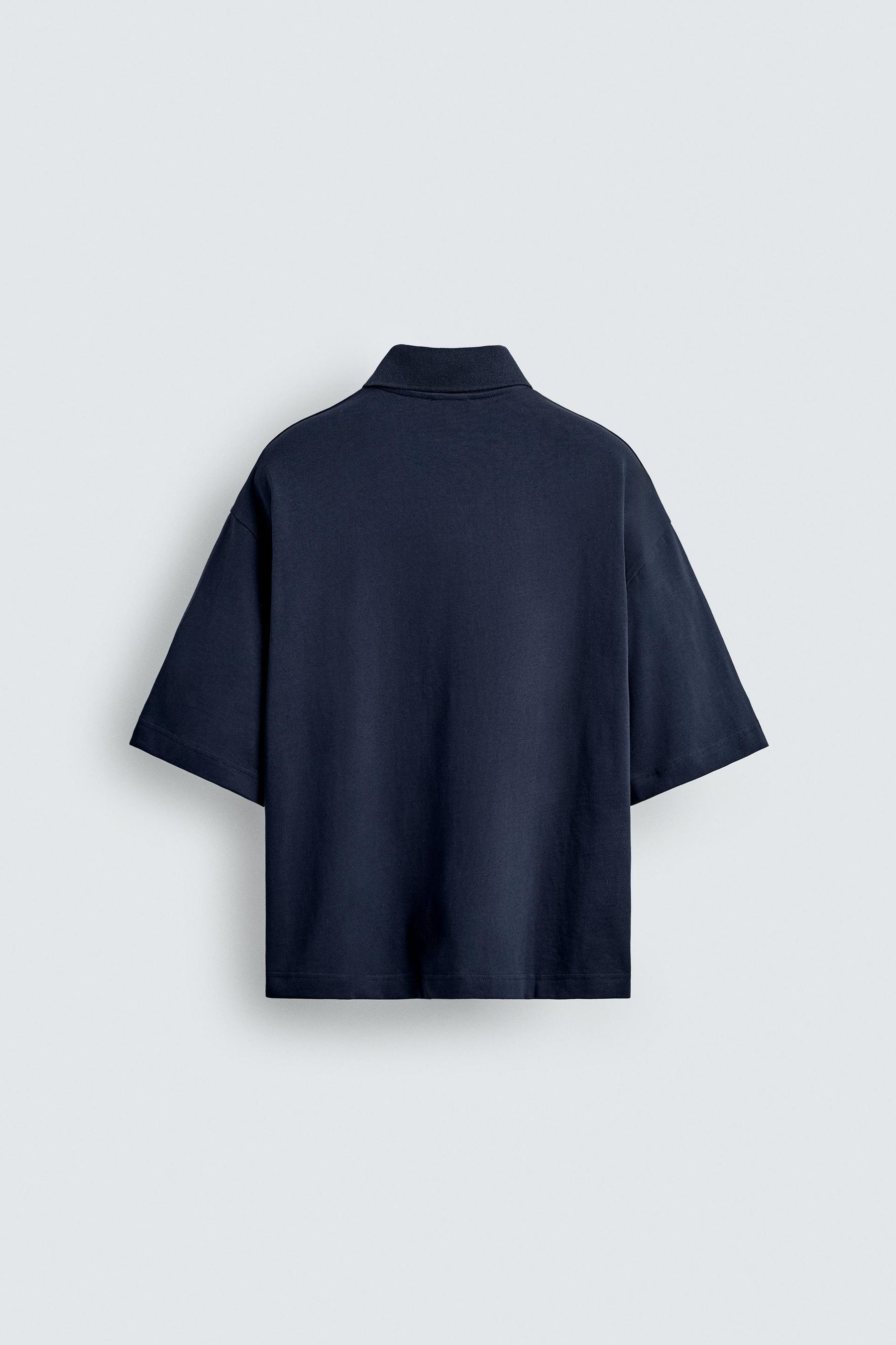 RETRO FOOTBALL PRINT POLO SHIRT - Image 8