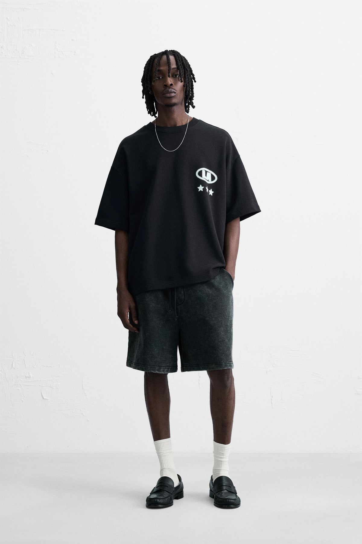 PRINTED GRAPHIC SWEATSHIRT - Image 1