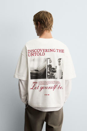 PHOTO PRINT T-SHIRT - Image 2