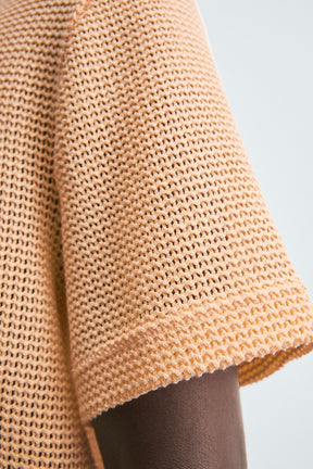 OPEN TEXTURED T-SHIRT - Image 6