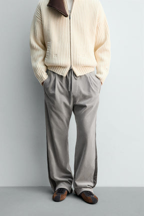 VELVET TROUSERS WITH TAPING X SR_A - Image 2