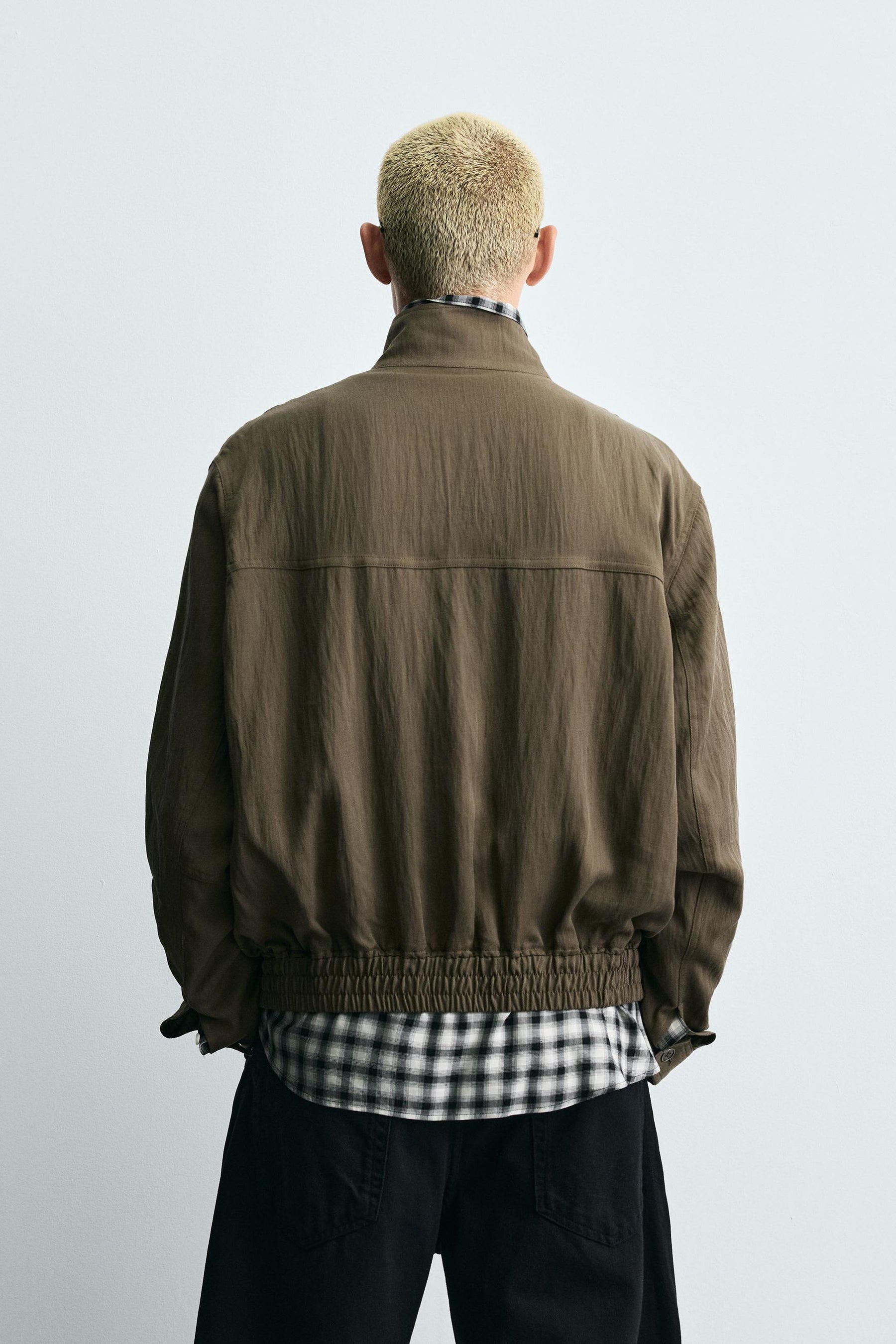 FLOWING RELAXED FIT JACKET - Image 3
