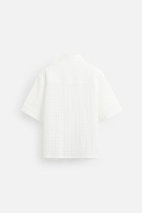 TEXTURED CHECK SHIRT - Image 6