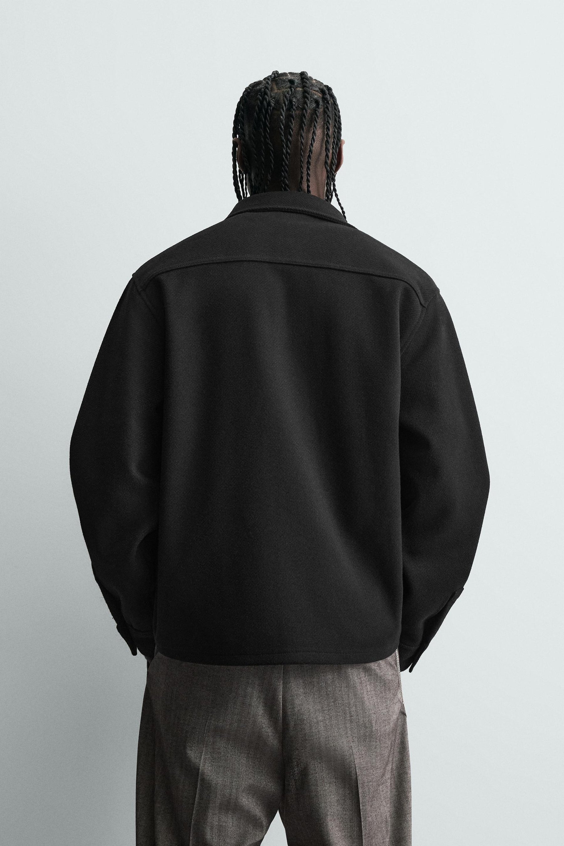 TWILL TEXTURED WATER REPELLENT OVERSHIRT - Image 3