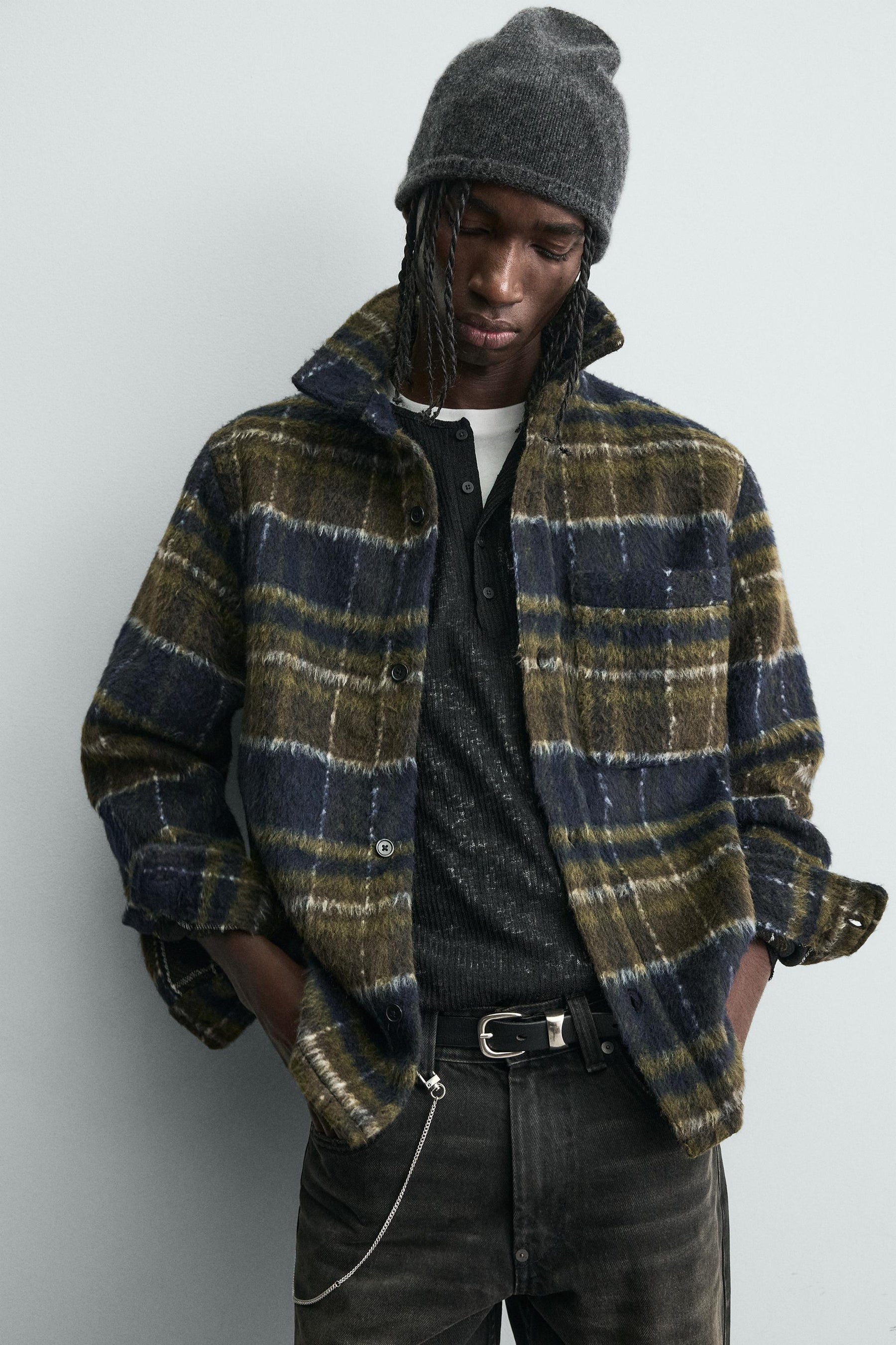 FAUX FUR OVERSHIRT - Image 6