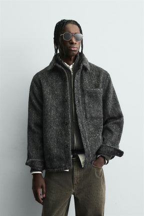 FAUX FUR OVERSHIRT - Image 2