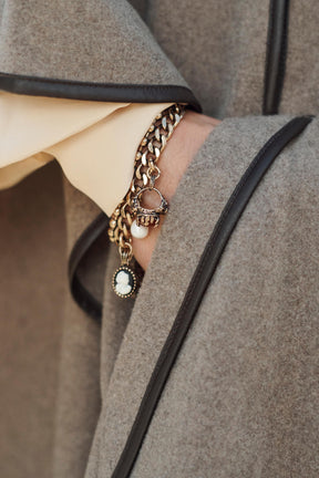 OVERSIZE WOOL BLEND CAPE LIMITED EDITION - Image 5