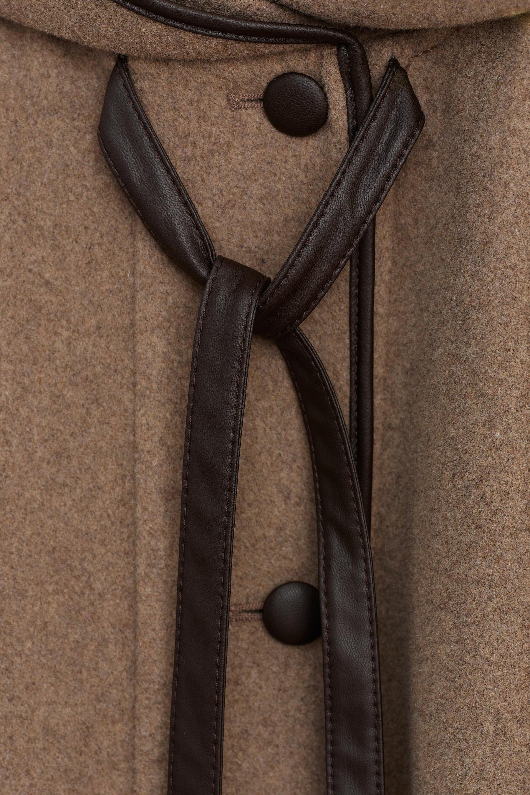 OVERSIZE WOOL BLEND CAPE LIMITED EDITION - Image 8