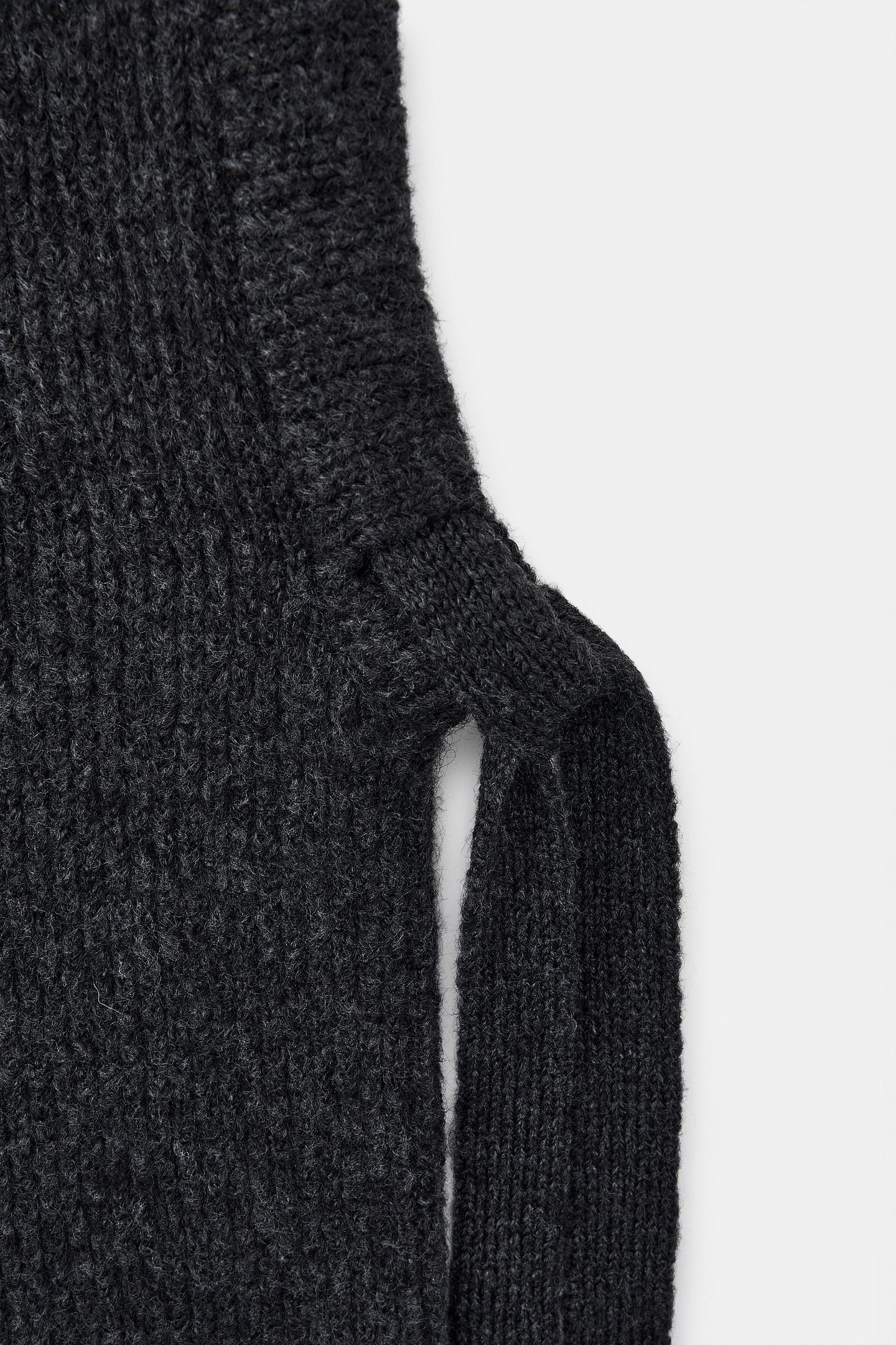 Gerippte Kapuzenmütze 