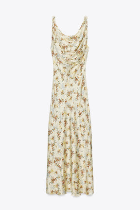 ZW COLLECTION PRINTED SATIN DRESS - Image 7