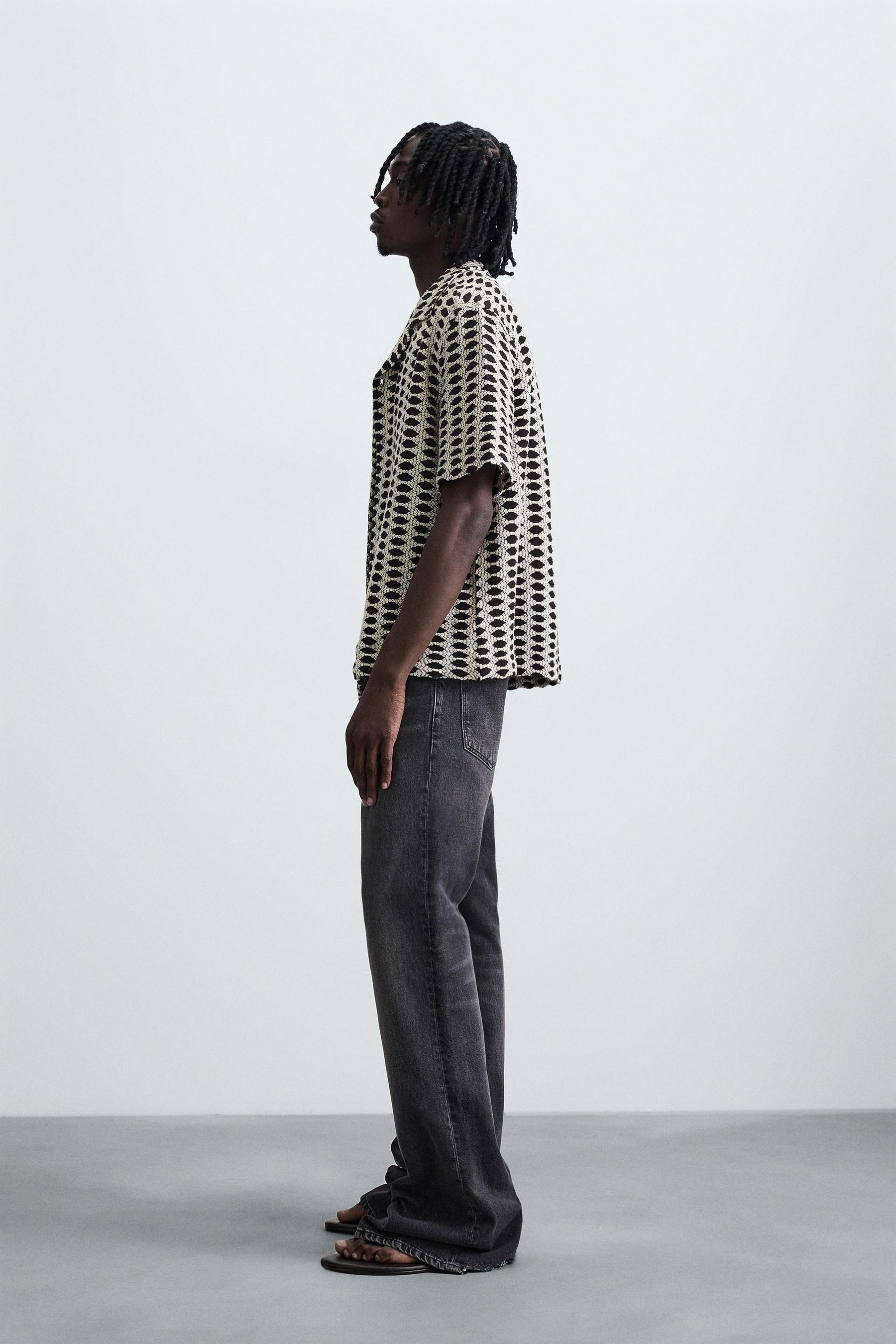 CONTRAST JACQUARD SHIRT - Image 4