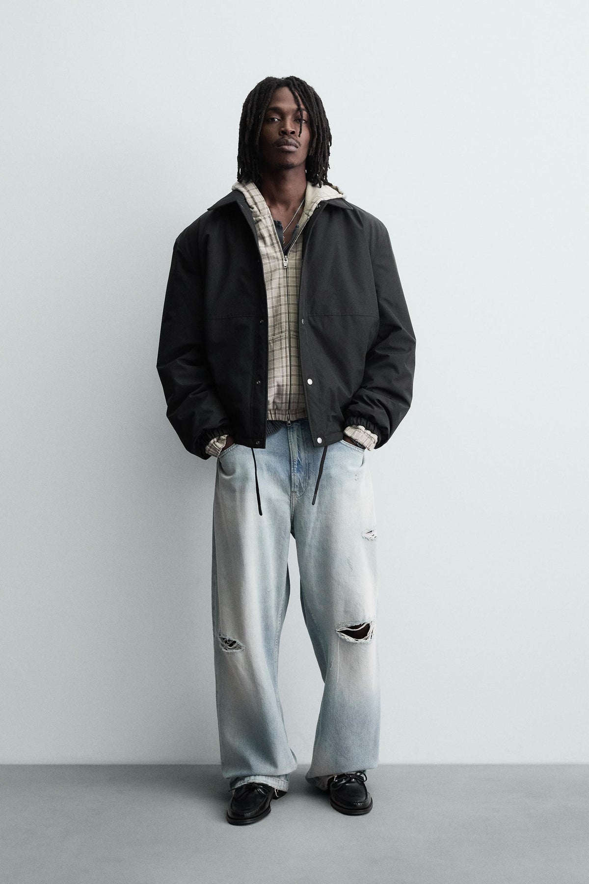 TECHNICAL QUILTED JACKET - Image 1