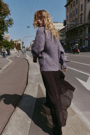 OVERSIZED KNIT SWEATER - Image 2