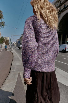 ÜBERGRÖSSERTER STRICKPULLOVER