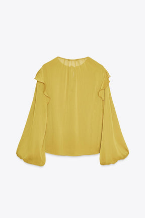 Rüschenbluse